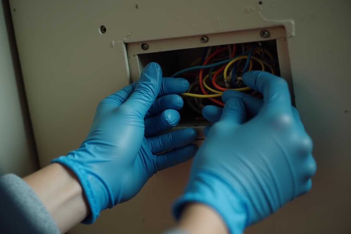 전기긴급 시공 현장 3